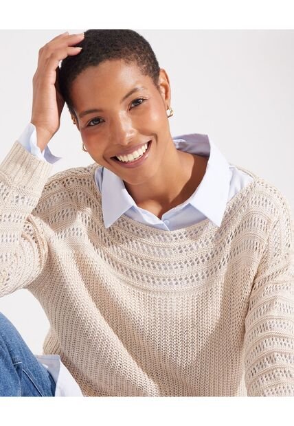 Saco Para Mujer Cuello Redondo Color Rosado Marca Patprimo #30330552