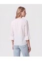 Blusa Cuello Volante   Para Mujer Blanco Patprimo de Patprimo