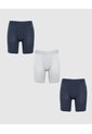 Set X3 Boxers Premium En Rib  X3 Para Hombre Negro Patprimo de Patprimo