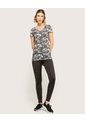 Camiseta Para Mujer Manga Corta Color Gris  Marca Patprimo #30092263 de Patprimo