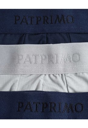 Set X3 Boxers Premium En Rib X3 Para Hombre Negro Patprimo