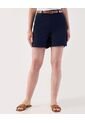 Bermuda  Para Mujer Regular Corto Color Azul Marca Patprimo #30100399 de Patprimo