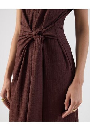 Vestido  Para Mujer M/C Medio Color Café Marca Patprimo #30171071