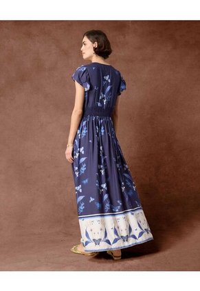 Vestido  Para Mujer M/C Largo Color Azul Marca Patprimo #30171095