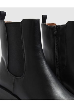 Botas Clásicas De Caña Media Para Mujer Negro Patprimo