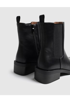 Botas Clásicas De Caña Media Para Mujer Negro Patprimo