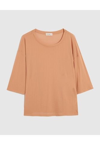 Camiseta Para Mujer Manga 3/4 Color Naranja Marca Patprimo #14091412 Patprimo