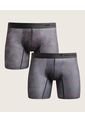 Boxer X2 Para Hombre Fleat Seamer Medio Color Gris Marca Patprimo #44000328 de Patprimo