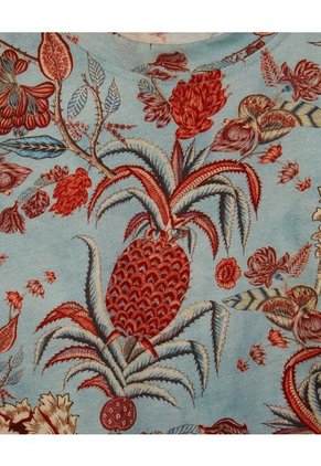 Camiseta Para Mujer Manga Corta Color Azul Claro Marca Patprimo #30093577