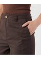 Bermuda Con Pasadores   Para Mujer Café Patprimo de Patprimo