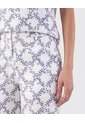 Bermudas Tiro Alto   Para Mujer Blanco Patprimo de Patprimo