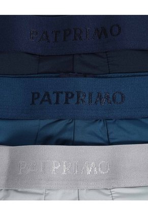 Set X3 Boxers Ajuste Ergonómico X3 Para Hombre Negro Patprimo