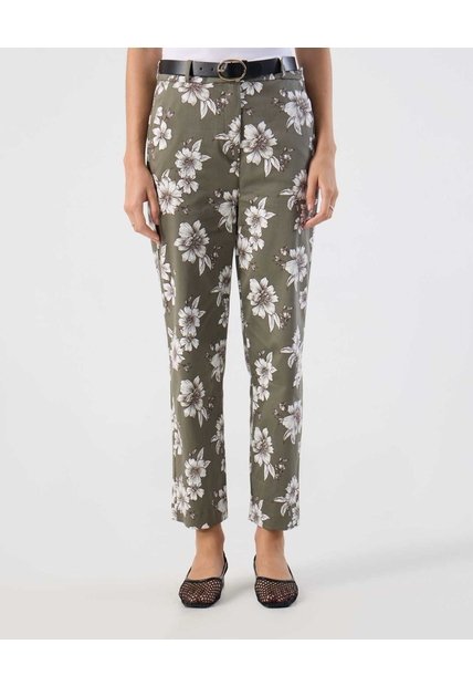 Pantalón  Para Mujer Chino Color Verde Marca Patprimo #30072101