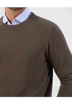 Saco  Para Hombre Cuello Redondo Color Verde Marca Patprimo #44330233