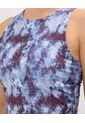 Top Para Mujer Cuello Redondo Color Azul  Marca Patprimo #30220084 de Patprimo
