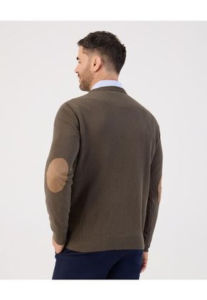 Saco  Para Hombre Cuello Redondo Color Verde Marca Patprimo #44330233