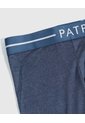 Bóxer De Ajuste Clásico  X1 Para Hombre Azul Patprimo de Patprimo