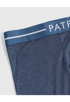 Bóxer De Ajuste Clásico X1 Para Hombre Azul Patprimo