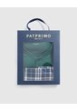 Pijama Corta Con Botones   Para Hombre Verde Patprimo de Patprimo