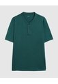 Pijama Corta Con Botones   Para Hombre Verde Patprimo de Patprimo