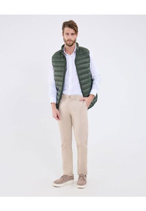 Chaleco Para Hombre Acolchado Color Verde Marca Patprimo #44250009