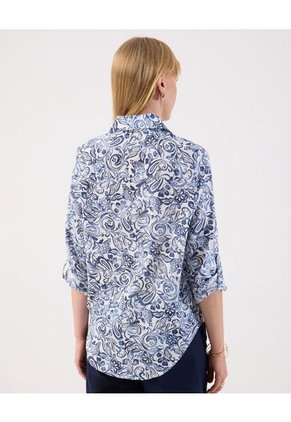 Camisa  Para Mujer Manga Larga Color Azul Marca Patprimo #30010762