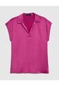 Blusa Para Mujer Manga Corta Color Fucsia Marca Patprimo #30123447 de Patprimo