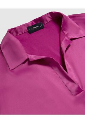 Blusa Para Mujer Manga Corta Color Fucsia Marca Patprimo #30123447