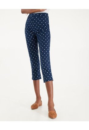 Pantalón Para Mujer Capri Color Azul  Marca Patprimo #30071622
