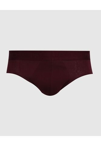Pantalóncillo X1 Para Hombre Brief Color Vino Marca Patprimo #44000457 Patprimo