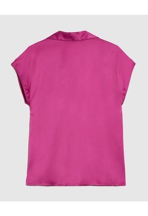 Blusa Para Mujer Manga Corta Color Fucsia Marca Patprimo #30123447