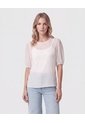 Blusa Mangas Transparentes   Para Mujer Blanco Patprimo de Patprimo