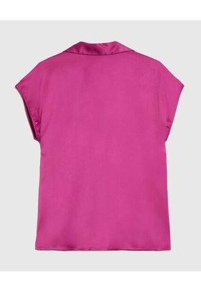 Blusa Para Mujer Manga Corta Color Fucsia Marca Patprimo #30123447