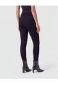 Leggins Con Alforzas Pretina   Para Mujer Negro Patprimo de Patprimo