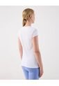 Camiseta Deportiva Manga Casco  Para Mujer Blanco Patprimo de Patprimo
