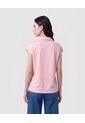 Blusa Camisera Sin Botones   Para Mujer Rosa Patprimo de Patprimo