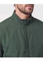 Chaqueta Doble Faz Con Cuello Alto   Para Hombre Verde Patprimo de Patprimo