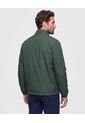 Chaqueta Doble Faz Con Cuello Alto   Para Hombre Verde Patprimo de Patprimo