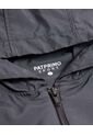 Chaqueta Rompevientos  Capucha Ajustable  Para Mujer Negro Patprimo de Patprimo