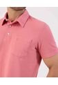 Polo Con Bolsillo   Para Hombre Rosa Patprimo de Patprimo