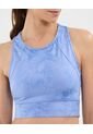 Top Deportivo Estampado  Para Mujer Azul Patprimo de Patprimo