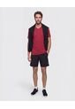 Camiseta Deportiva Unicolor   Para Hombre Vino Patprimo de Patprimo