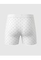 Bóxer Medio Con Estampado  X1 Para Hombre Blanco Patprimo de Patprimo