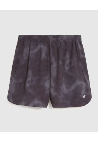 Bermuda Deportiva Estampada  Para Hombre Negro Patprimo Patprimo