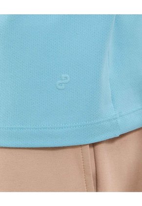 Camiseta Con Textura   Para Hombre Azul Patprimo
