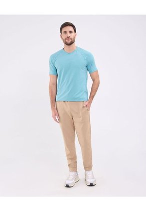 Camiseta Con Textura Para Hombre Azul Patprimo