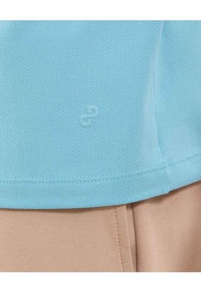 Camiseta Con Textura Para Hombre Azul Patprimo