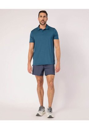 Polo Deportiva Unicolor Para Hombre Verde Patprimo