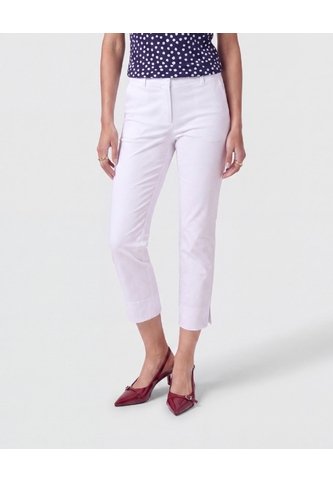 Pantalón Capri Ajustado   Para Mujer Blanco Patprimo Patprimo