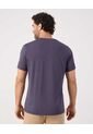 Camiseta Jaspeada Deportiva   Para Hombre Morado Patprimo de Patprimo